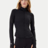 adidas by Stella McCartney Тениска от техническо трико Training Midlayer JW4551 Черен Slim Fit цвят на ниска цена