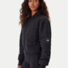 adidas by Stella McCartney Яке бомбър True Nature JF6030 Черен Loose Fit цвят на ниска цена