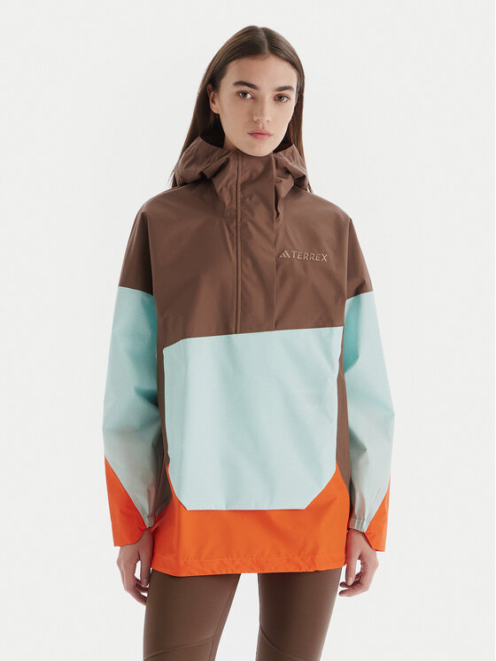 adidas Анорак Terrex Xploric 2.5L JL9813 Цветен Loose Fit цвят на ниска цена