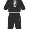 adidas Анцуг Disney Mickey Mouse JY3471 Черен Regular Fit цвят на ниска цена