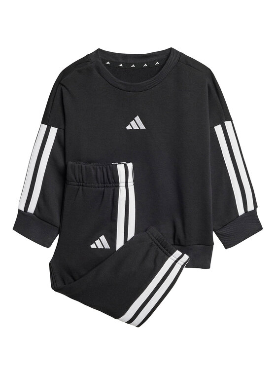 adidas Анцуг Essentials JD6481 Черен Regular Fit цвят на ниска цена