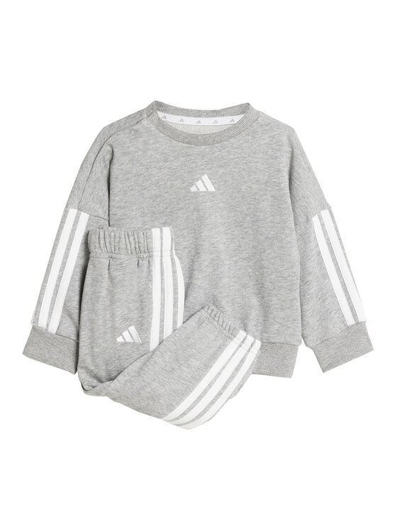 adidas Анцуг Essentials JV9852 Сив Regular Fit цвят на ниска цена