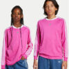 adidas Блуза Jaquard JW2845 Розов Loose Fit цвят на ниска цена
