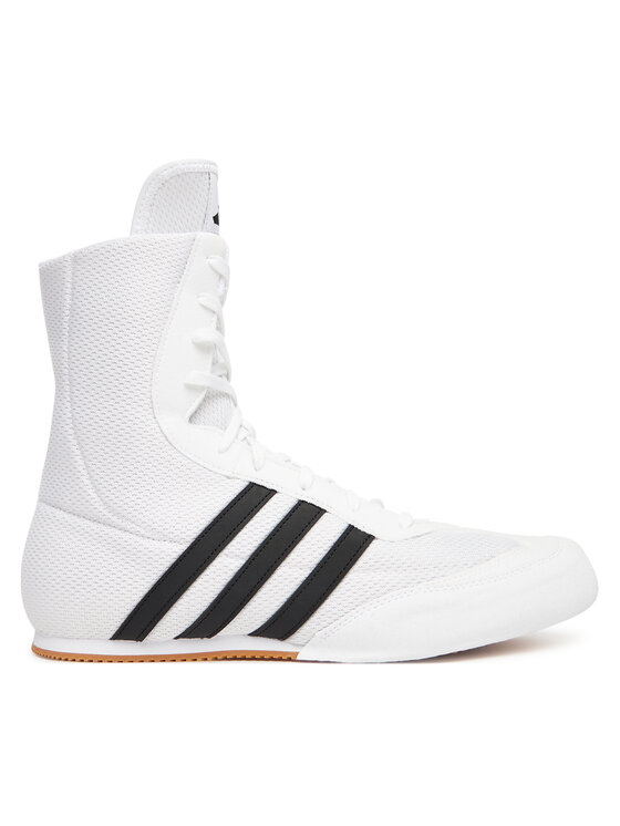 adidas Боксьорски обувки Box Hog 2.0 Boots JQ9162 Бял цвят на ниска цена