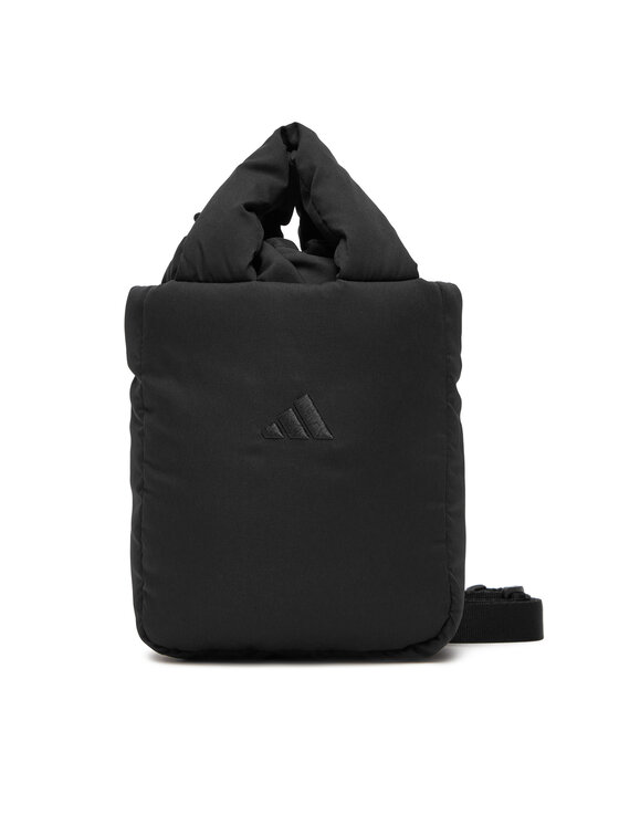 adidas Дамска чанта Must Haves Puffy Small JZ4422 Черен цвят на ниска цена