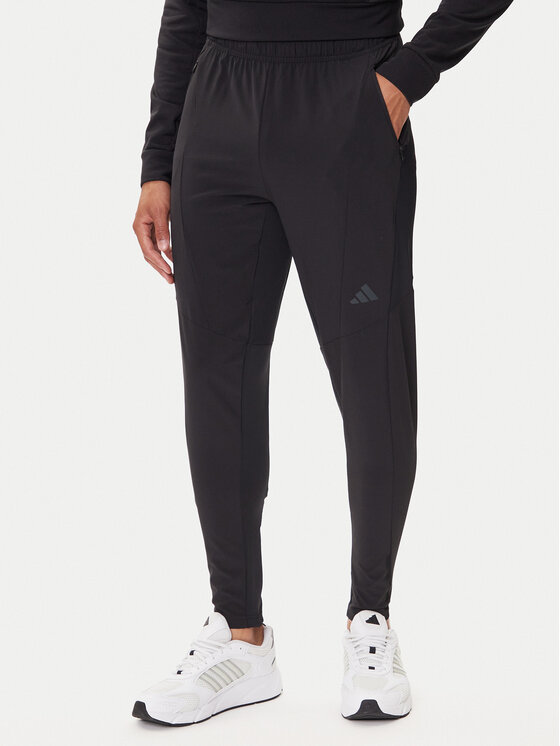adidas Долнище анцуг Designed for Training Hybrid IY1123 Черен Slim Fit цвят на ниска цена