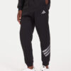 adidas Долнище анцуг Future Icons 3-Stripes JX1958 Черен Regular Fit цвят на ниска цена
