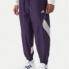 adidas Долнище анцуг Stadium JX5610 Виолетов Loose Fit цвят на ниска цена