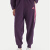 adidas Долнище анцуг Tiro 3-Stripes JM9072 Виолетов Loose Fit цвят на ниска цена