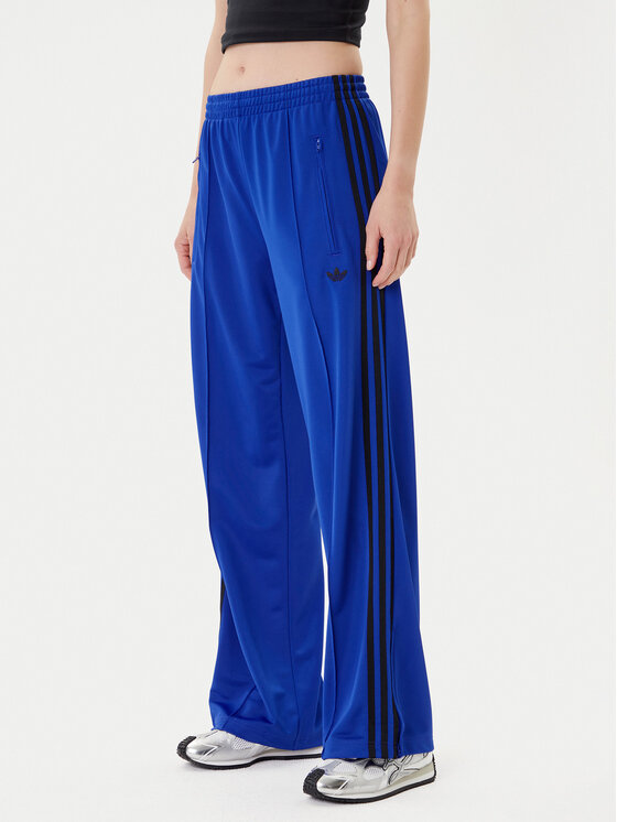 adidas Долнище анцуг adicolor Classic Firebird JY2693 Син Loose Fit цвят на ниска цена