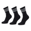 adidas Дълги чорапи 3-Stripes Cushioned Crew Socks 3 Pairs IC1321 Черен цвят на ниска цена