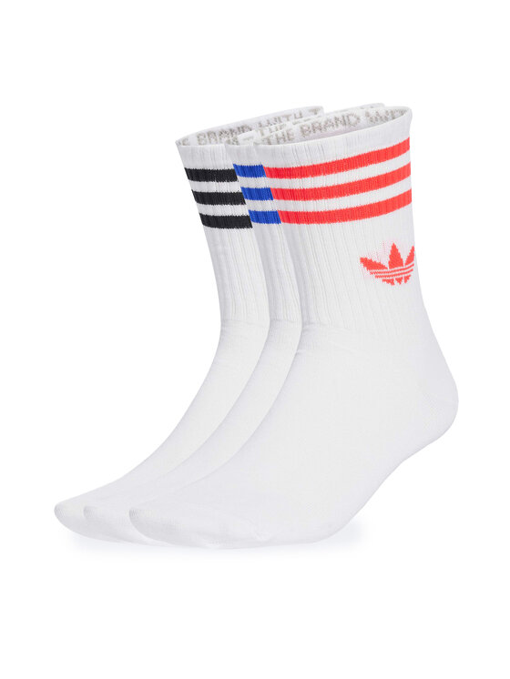adidas Дълги чорапи 3-Stripes JV7404 Цветен цвят на ниска цена