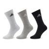 adidas Дълги чорапи Cushioned Crew Socks 3 Pairs IC1311 Сив цвят на ниска цена