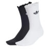 adidas Дълги чорапи Ruffle Sock 2P JD5623 Бял цвят на ниска цена