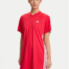 adidas Ежедневна рокля Sport Craft Shift JZ8131 Червен Loose Fit цвят на ниска цена