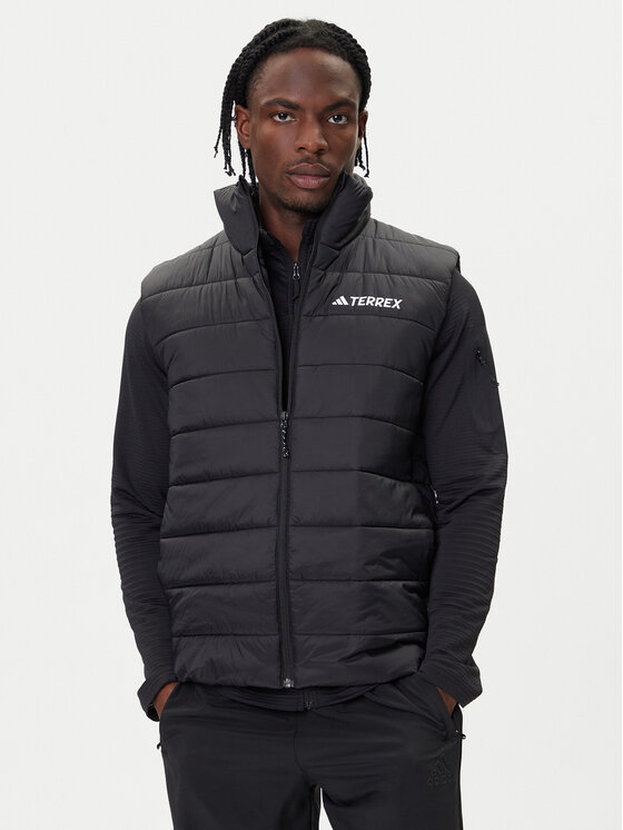 adidas Елек Terrex Multi Essentials Climawarm KA9740 Черен Regular Fit цвят на ниска цена