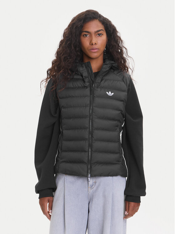 adidas Жилетка за костюм adicolor JX2943 Черен Slim Fit цвят на ниска цена