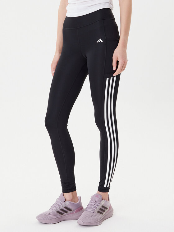 adidas Клин Optime 3-Stripes IT9105 Черен Slim Fit цвят на ниска цена