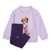 adidas Комплект суитшърт и клин Disney Minnie Mouse JL9173 Виолетов Regular Fit цвят на ниска цена