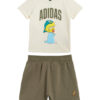 adidas Комплект тишърт и панталонки The Simpsons JL9174 Бежов Regular Fit цвят на ниска цена