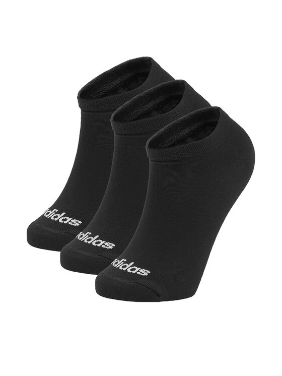 adidas Къси чорапи C-IC1299 3-PACK Черен цвят на ниска цена