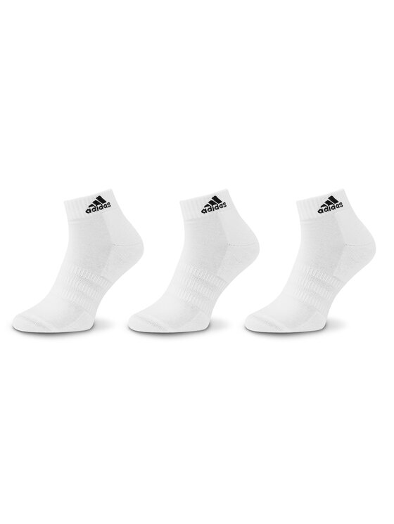 adidas Къси чорапи Cushioned Sportswear Ankle Socks 3 Pairs HT3441 Бял цвят на ниска цена