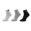 adidas Къси чорапи Cushioned Sportswear Ankle Socks 3 Pairs IC1281 Сив цвят на ниска цена