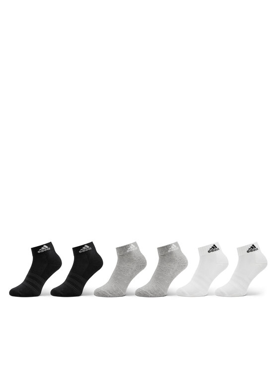 adidas Къси чорапи Cushioned Sportswear Ankle Socks 6 Pairs IC1292 Сив цвят на ниска цена