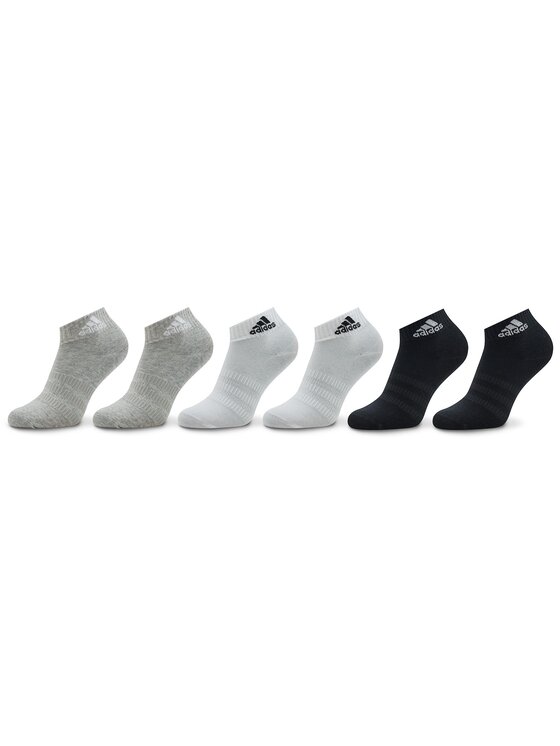 adidas Къси чорапи Thin and Light Sportswear Ankle Socks 6 Pairs IC1307 Сив цвят на ниска цена