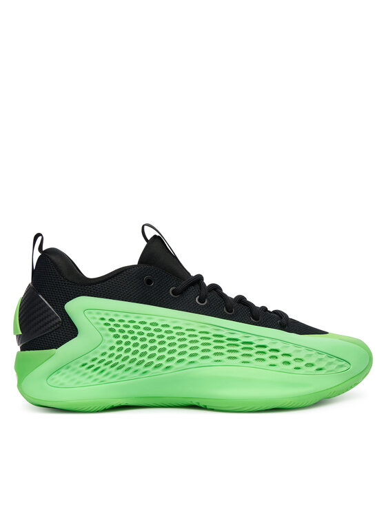 adidas Обувки за баскетбол Anthony Edwards 1 Low JI4073 Зелен цвят на ниска цена