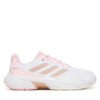 adidas Обувки за тенис Courtjam Control 3 JP9739 Бял цвят на ниска цена