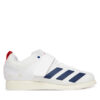 adidas Обувки за фитнес зала Powerlift 5 Weightlifting JP9878 Бял цвят на ниска цена