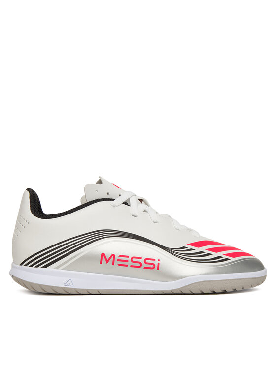 adidas Обувки за футбол F50 Messi Club JP7452 Бял цвят на ниска цена
