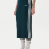 adidas Пола тип молив adicolor Knit 3-Stripes JW2662 Зелен Regular Fit цвят на ниска цена