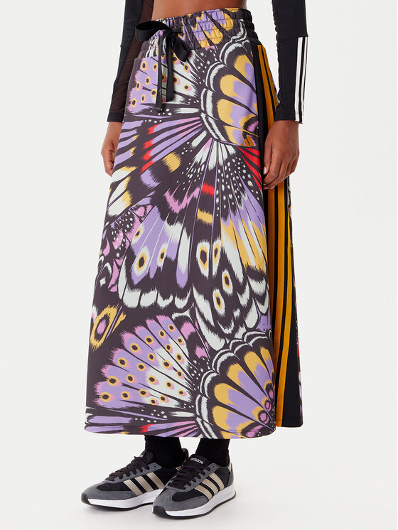 adidas Пола тип трапец FARM JL8619 Цветен Loose Fit цвят на ниска цена