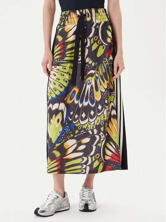 adidas Пола тип трапец FARM JL8620 Цветен Loose Fit цвят на ниска цена