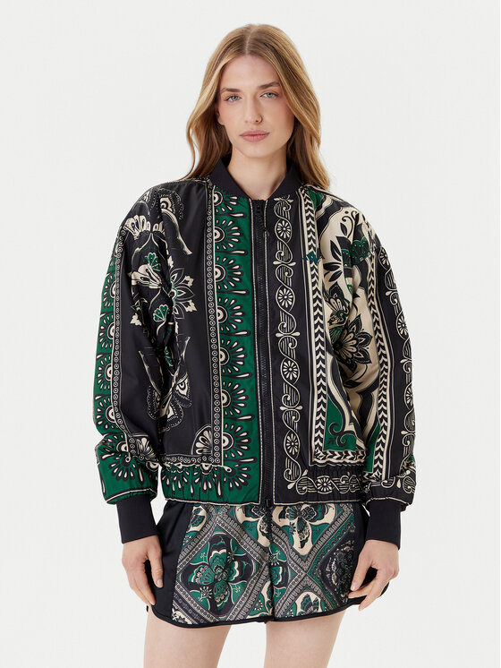 adidas Преходно яке FARM Varsity JL8622 Цветен Oversize цвят на ниска цена