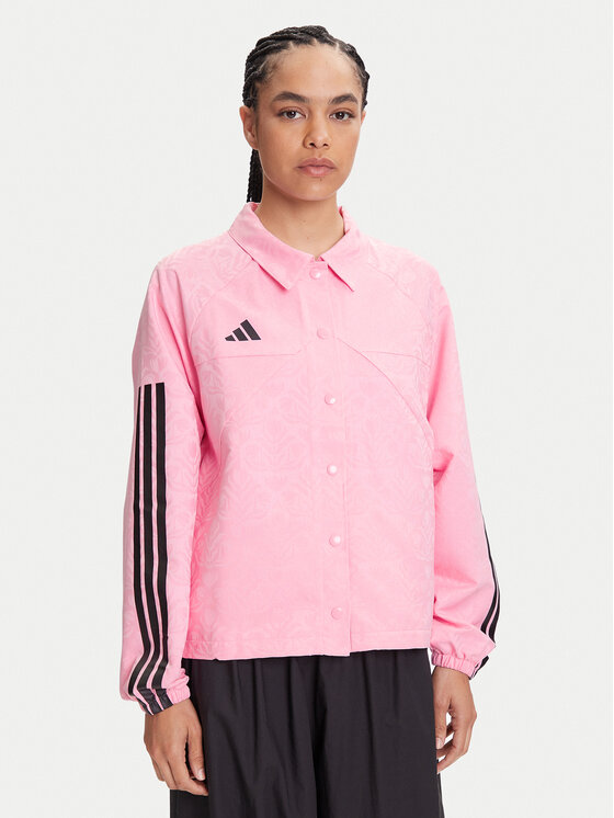 adidas Преходно яке Tiro x Common Goal Coaches JL7648 Розов Loose Fit цвят на ниска цена