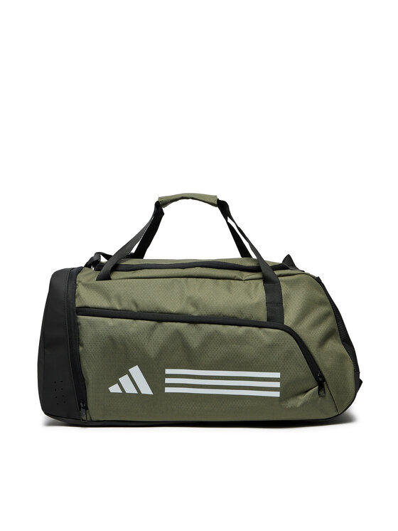 adidas Сак Essentials 3-Stripes Duffel Bag Medium IZ1918 Зелен цвят на ниска цена