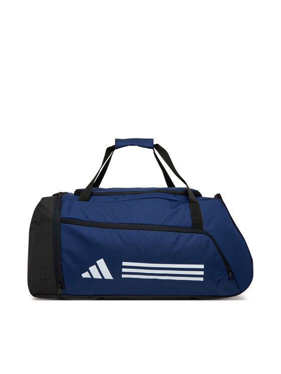 adidas Сак Essentials 3-Stripes Duffel Medium JM9059 Син цвят на ниска цена