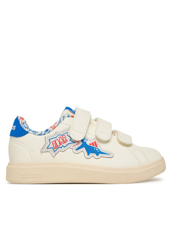 adidas Сникърси Advantage 2.0 Dino Shoes Kids JP6162 Екрю цвят на ниска цена