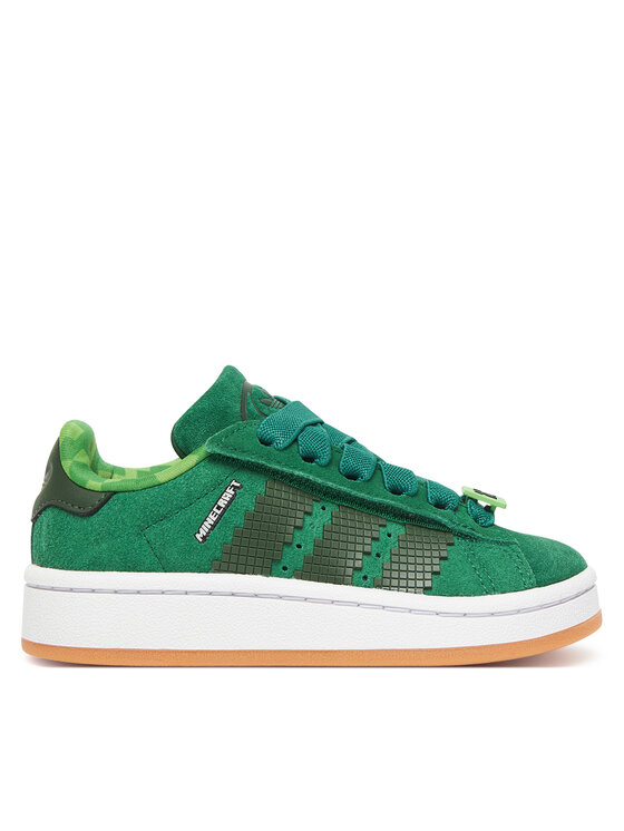 adidas Сникърси Campus 00S Comfort Closure Elastic Lace X Minecraft JS3788 Зелен цвят на ниска цена