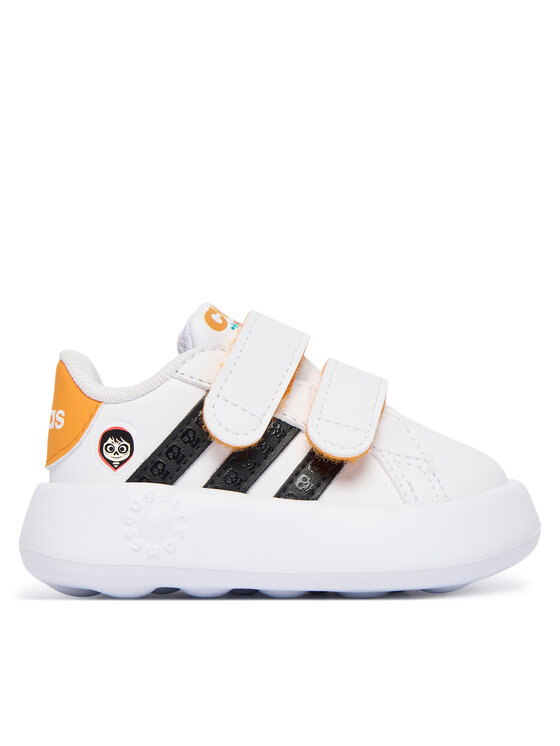 adidas Сникърси Disney Coco Grand Court JR5625 Бял цвят на ниска цена
