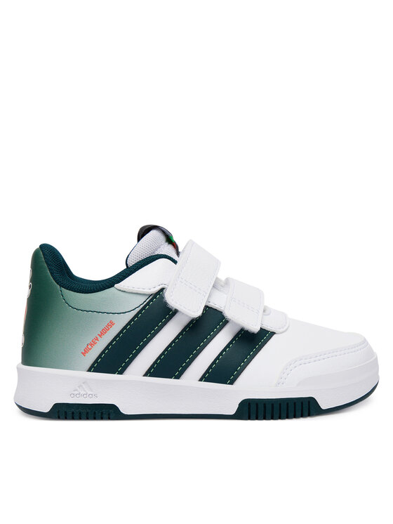 adidas Сникърси Disney Mickey Mouse Tensaur JR8126 Бял цвят на ниска цена