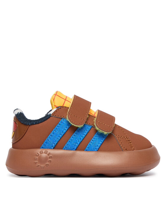 adidas Сникърси Disney Toy Story Grand Court JR5629 Кафяв цвят на ниска цена