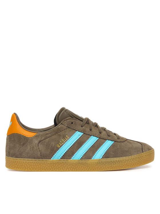 adidas Сникърси Gazelle JR5942 Кафяв цвят на ниска цена