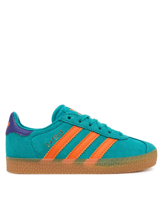 adidas Сникърси Gazelle JR5946 Зелен цвят на ниска цена