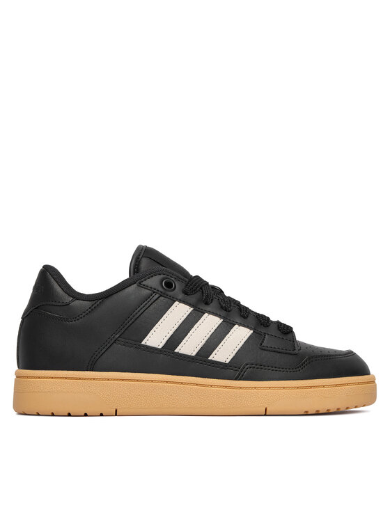 adidas Сникърси Rapid Court Low J JQ1728 Черен цвят на ниска цена