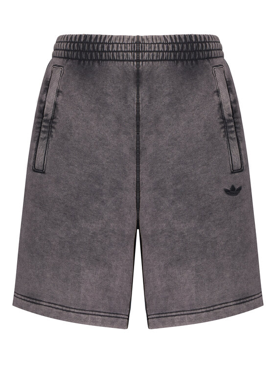 adidas Спортни шорти Premium Essentials Retro JD0233 Сив Regular Fit цвят на ниска цена
