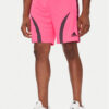 adidas Спортни шорти Teamgeist adicolor JW1343 Розов Regular Fit цвят на ниска цена